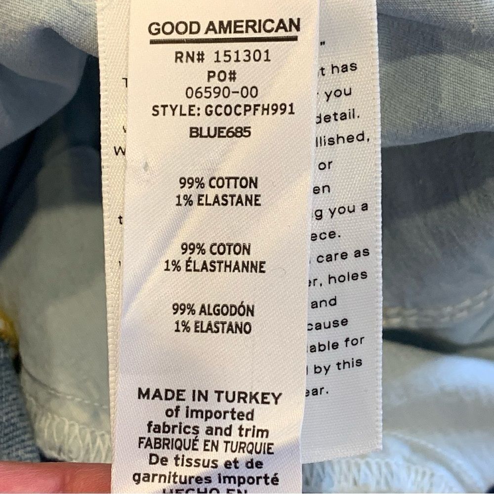 Good American Cut Off Short Plus Size 24 - Picture 8 of 11